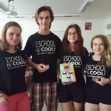 Lektoři z Elgartky s microbity