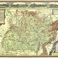Komenského mapa Moravy